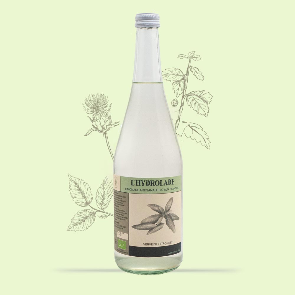 hydrolade limonade artisanale BIO verveine citronnee 75 cl OK